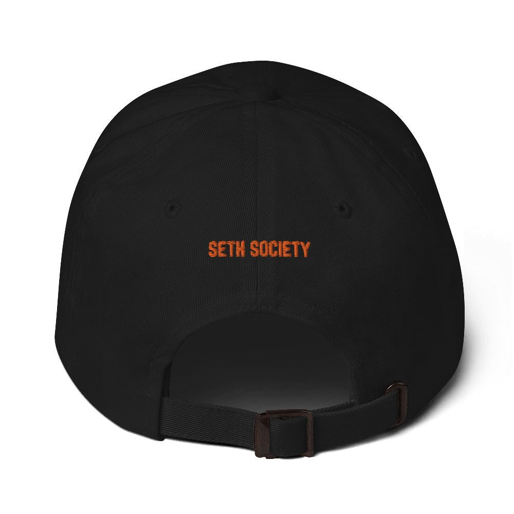 Home Run King Orange Dad hat - Seth Society