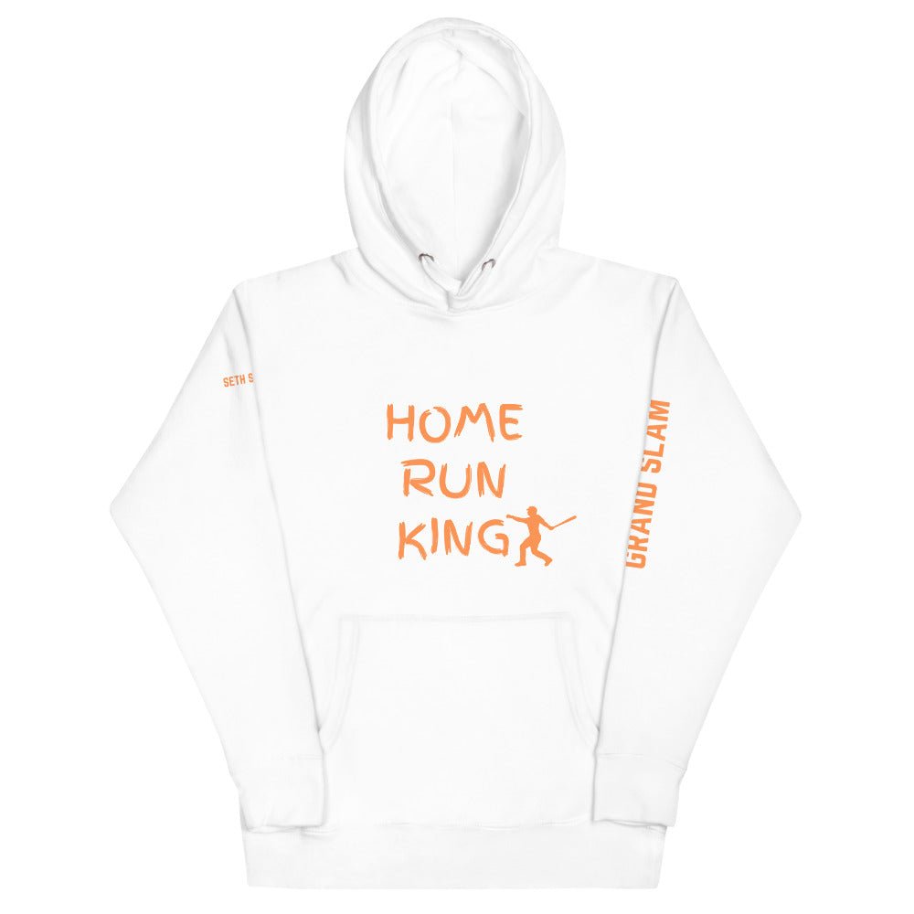 Home Run King Sky Blue & Orange Hoodie - Seth Society