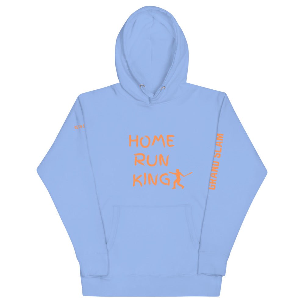Home Run King Sky Blue & Orange Hoodie - Seth Society