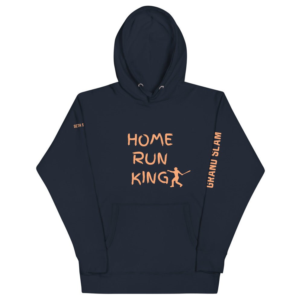 Home Run King Sky Blue & Orange Hoodie - Seth Society