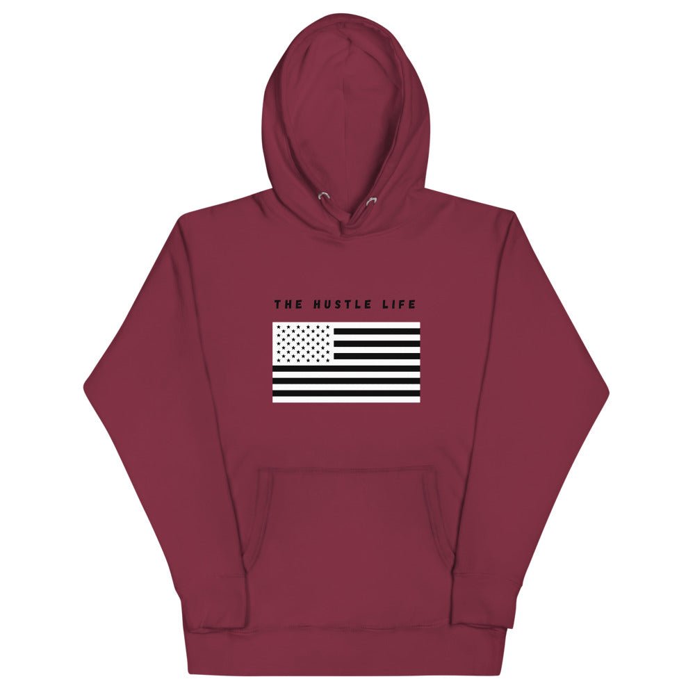 Hustle Life Black Flag Hoodie - Seth Society