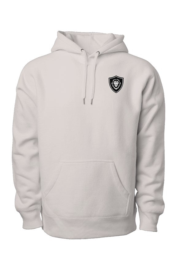 Lion Society Heavyweight Cross Grain Hoodie - Bone - Seth Society