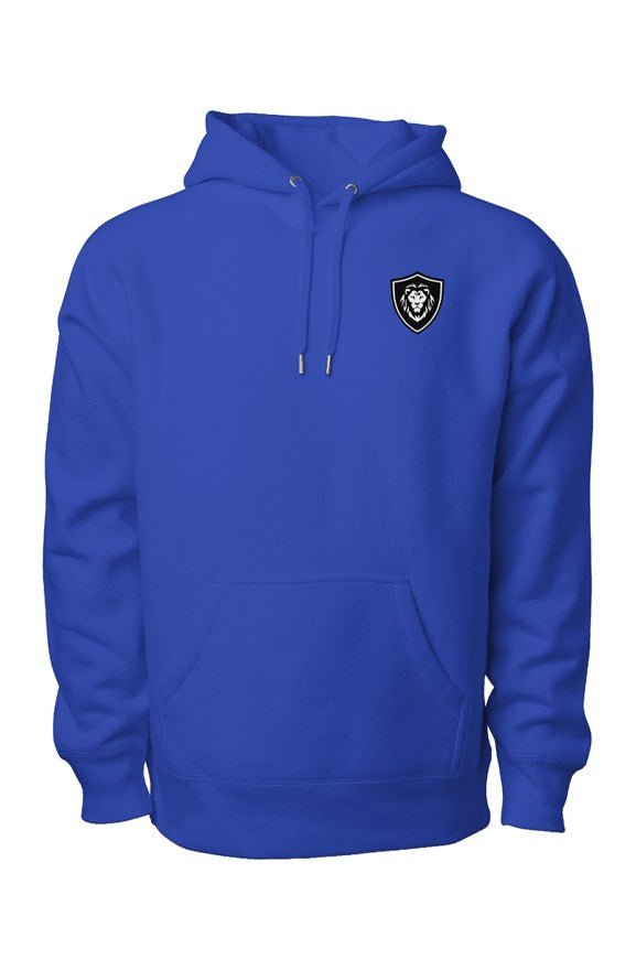 Lion Society Heavyweight Cross Grain Hoodie - Royal Blue - Seth Society