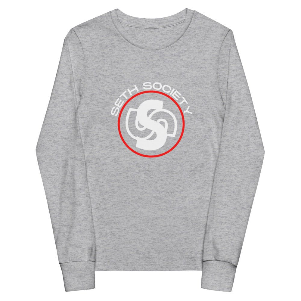 Seth Society Logo Youth long sleeve tee, T-shirt For Kids - Seth Society
