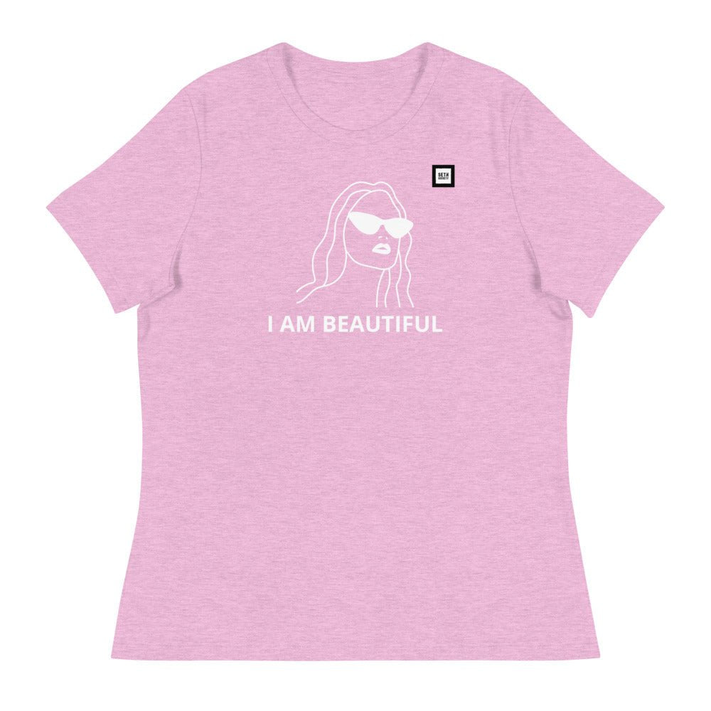 I Am Beautiful Face T-Shirt - Seth Society