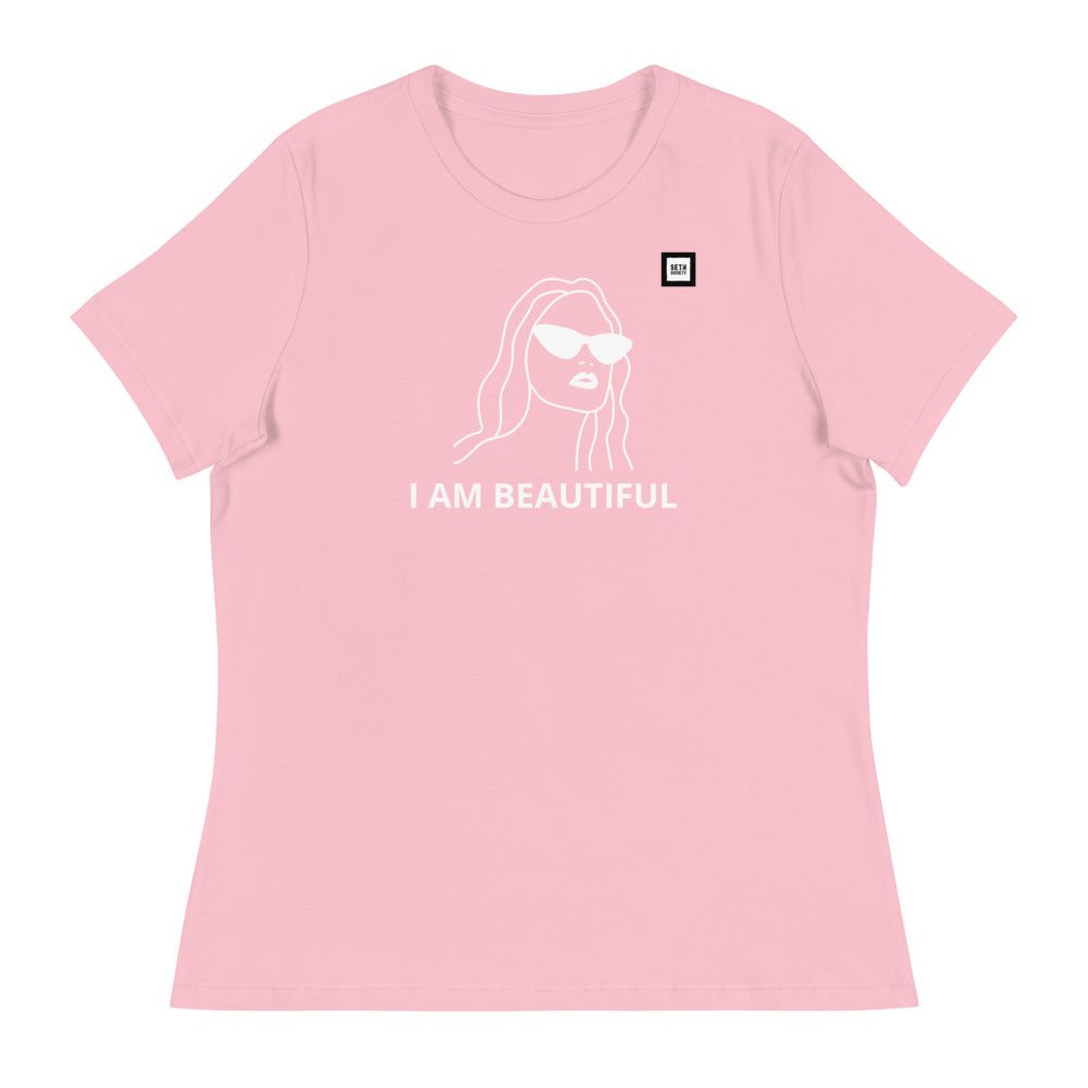 I Am Beautiful Face T-Shirt - Seth Society