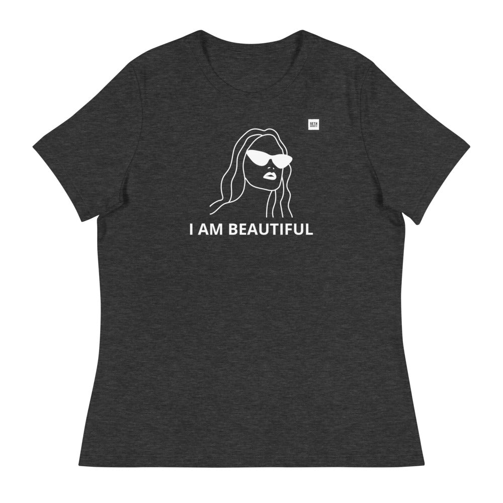 I Am Beautiful Face T-Shirt - Seth Society
