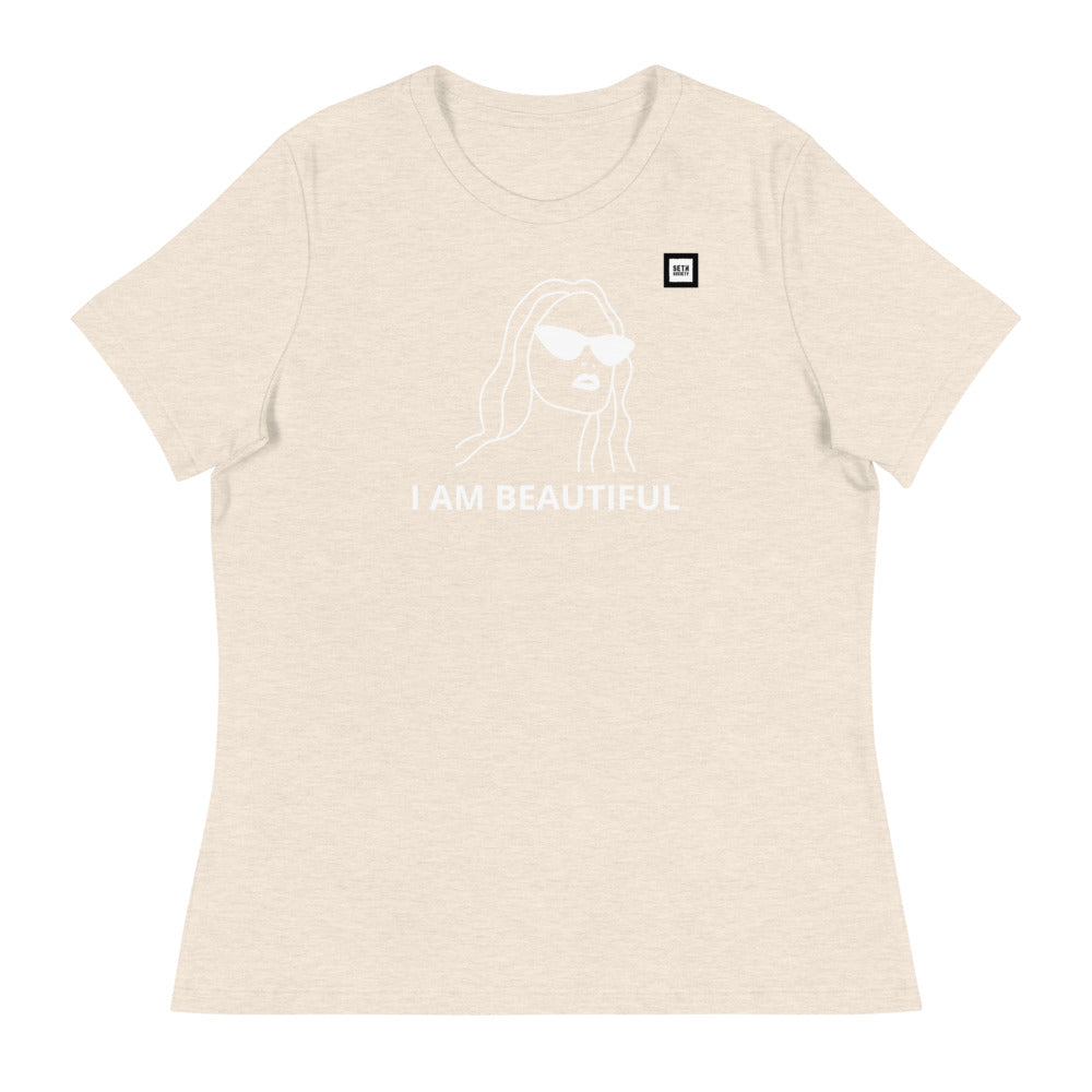 I Am Beautiful Face T-Shirt - Seth Society
