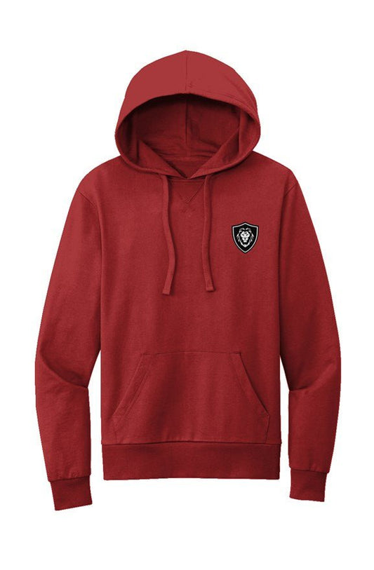 Lion Society Organic French Terry Pullover - Red - Seth Society
