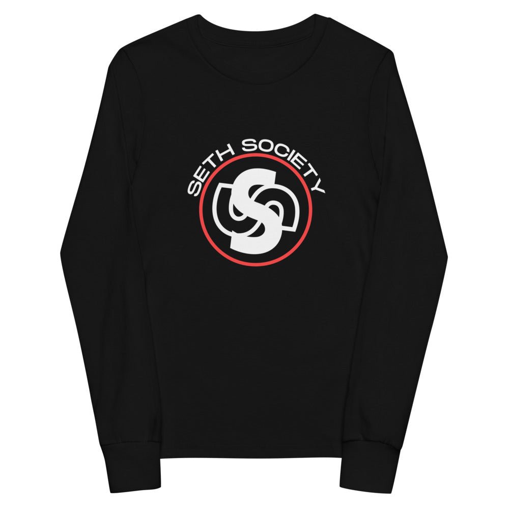Seth Society Logo Youth long sleeve tee, T-shirt For Kids - Seth Society