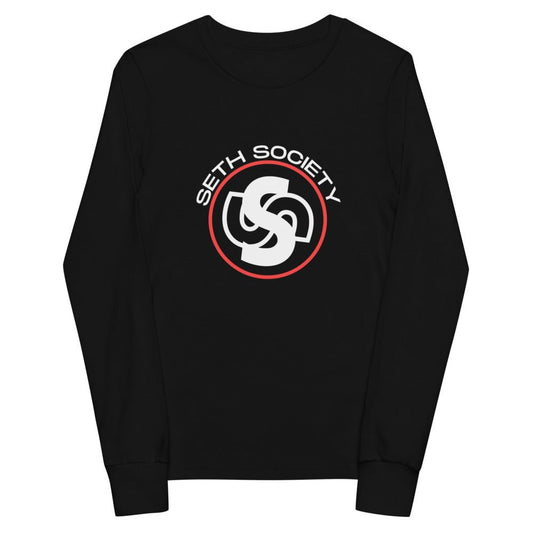 Seth Society Logo Youth long sleeve tee, T-shirt For Kids - Seth Society