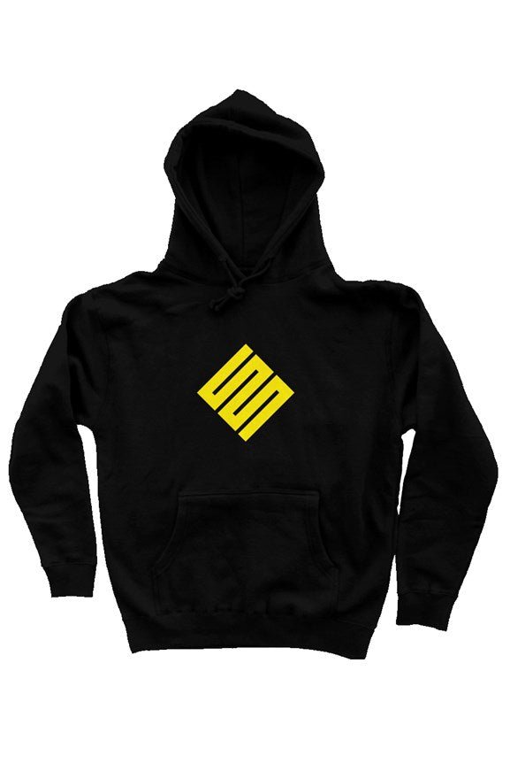 SS yellow logo pullover hoodie - Seth Society